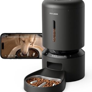PETLIBRO Automatic Dog Feeder with 1080P HD Camera and Slow Feeder Bowl