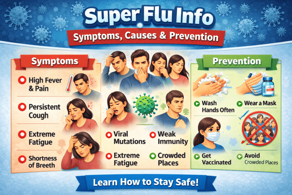 Comprehensive guide to super flu symptoms and prevention 2025