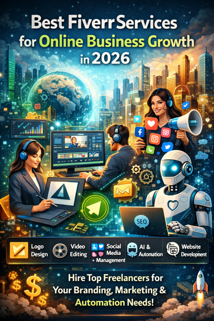 Best Fiverr SEO and digital marketing services for online business growth in 2026.