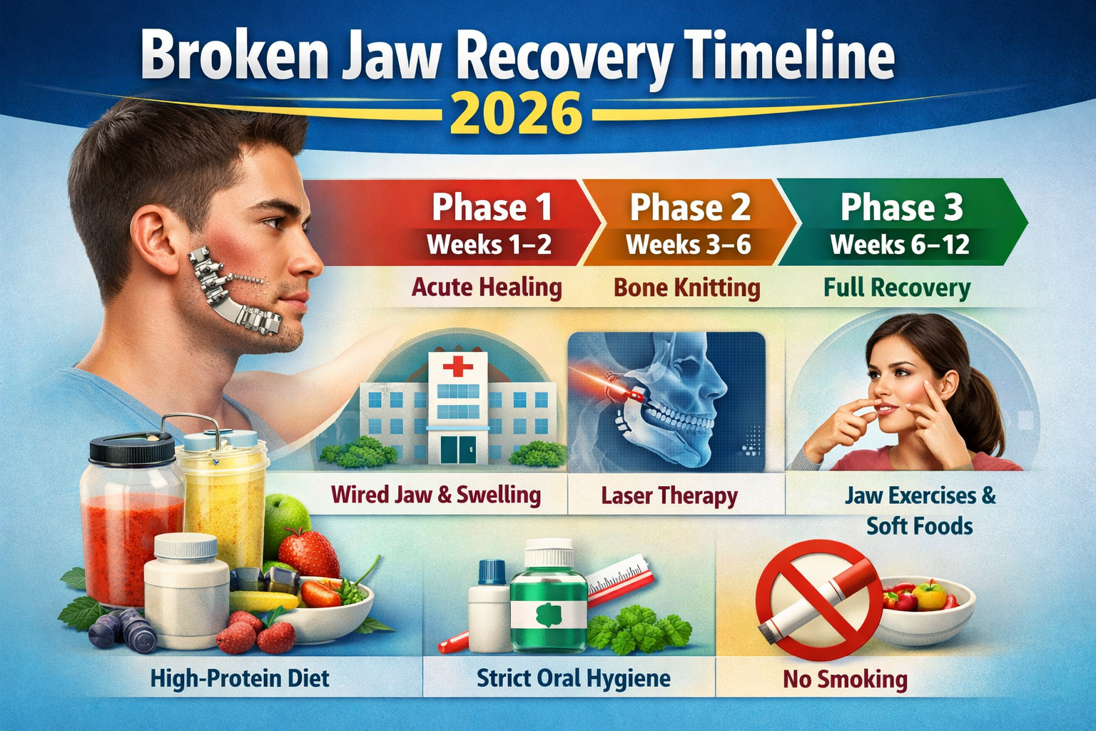 how long does a broken jaw take to heal recovery timeline 2026
