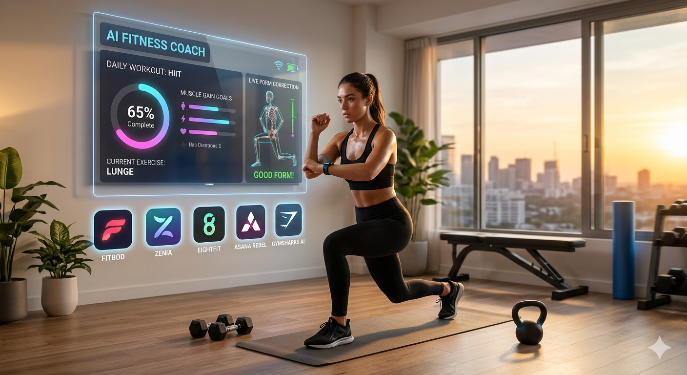 10 Best AI Fitness Apps 2026 Home Workout with Real-time AI Coaching