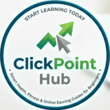 ClickPoint Hub Official Logo - Health, Fitness & Digital Growth