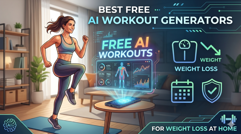 Best free AI workout generator for weight loss at home
